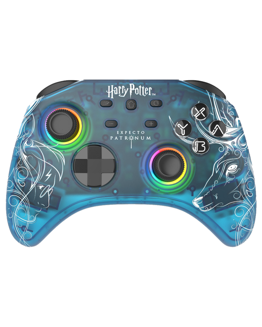 Trade invaders harry potter expecto patronum azul gamepad nintendo switch
