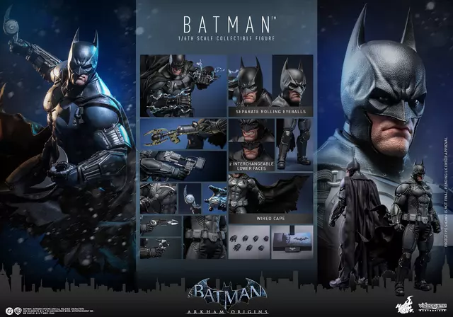 Figura Batman Batman Arkham Origins Videogame Masterpiece 1/6 Hot Toys