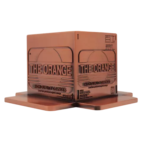 Réplica Caja Metal Gear Solid 2 Antique Gold Plated Ver. Edición Limitada Fanattik