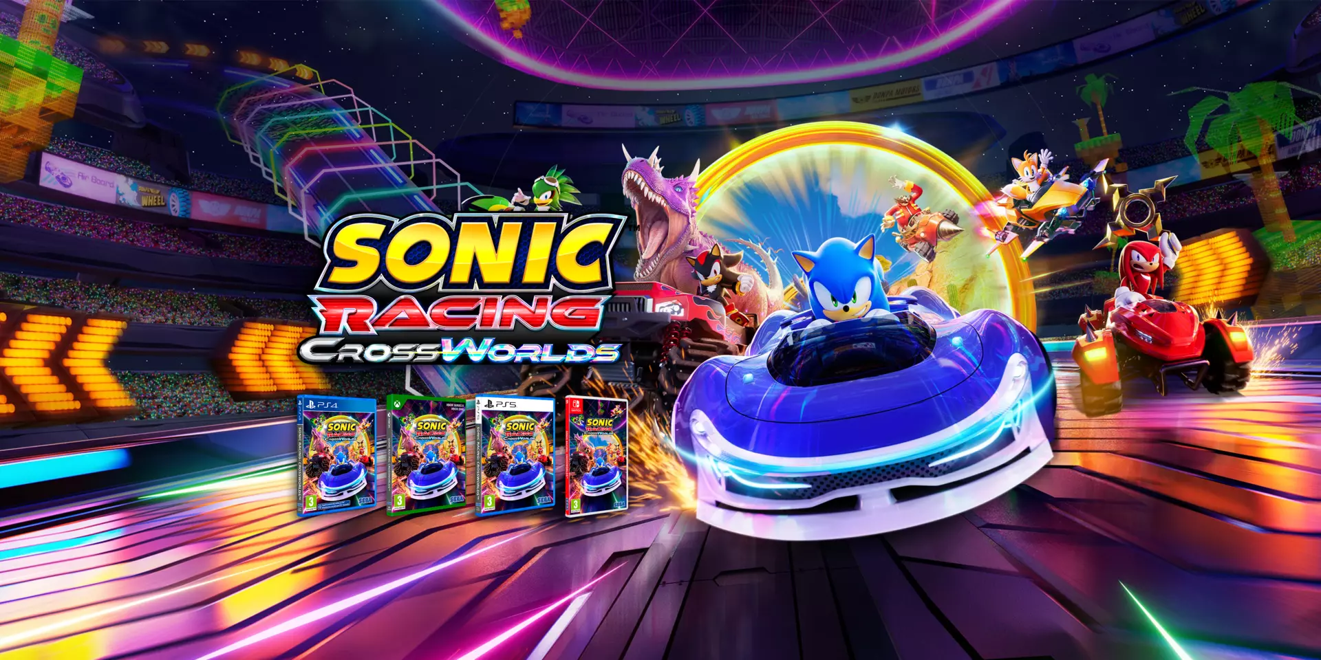 Corre entre dimensiones junto a Sonic