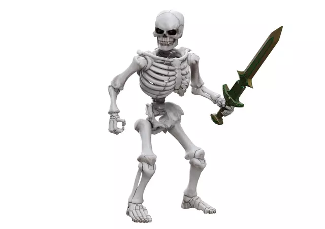 Reservar Figura Undead Skeletal Guardian Immortal Champions Boss Fight Studio Figuras Estándar