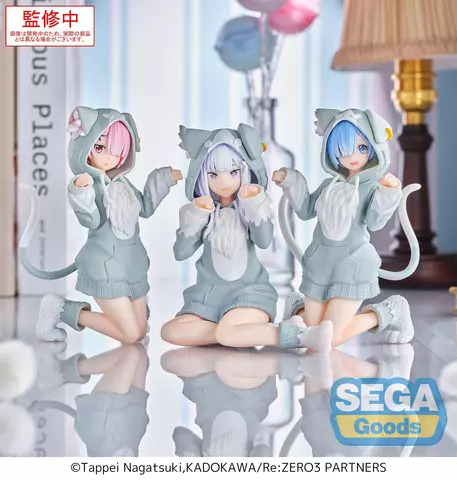 Reservar Figura Emilia Re:Zero Yumemirize Mofumofu Sega Figuras Estándar