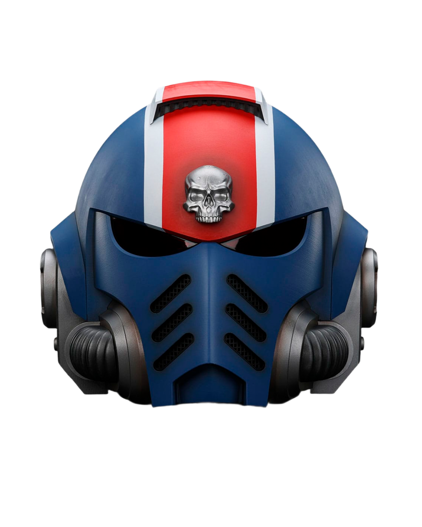 Réplica casco teniente titus warhammer 40.000: space marine 2 1/1 joytoy
