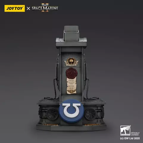 Reservar Réplica Casco con Expositor Teniente Titus Warhammer 40.000: Space Marine 2 JoyToy 1/1 44cm Limitada