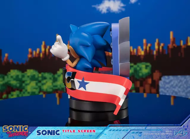 Reservar Figura Resina Sonic Sonic The Hedgehog Tittle Screen First 4 Figures 21cm Figuras