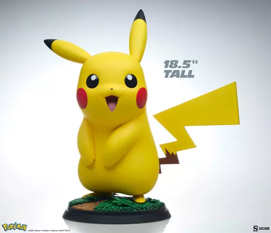 Reservar Figura Pikachu Pokémon Tamaño Real Sideshow 47cm Figuras Estándar