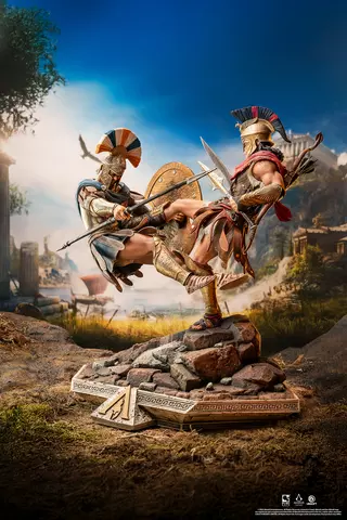 Reservar Diorama Resina Alexios Assassin's Creed: Odyssey Spartan Kick 1/6 Pure Arts Dioramas y escenarios