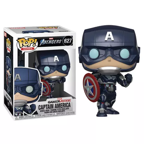 Comprar Figura POP Marvel Avengers Game Captain America Stark Tech Suit Figuras Estándar