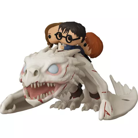 Comprar Figura POP Gringotts Dragon con Harry, Ron y Hermione Harry Potter Figuras Estándar