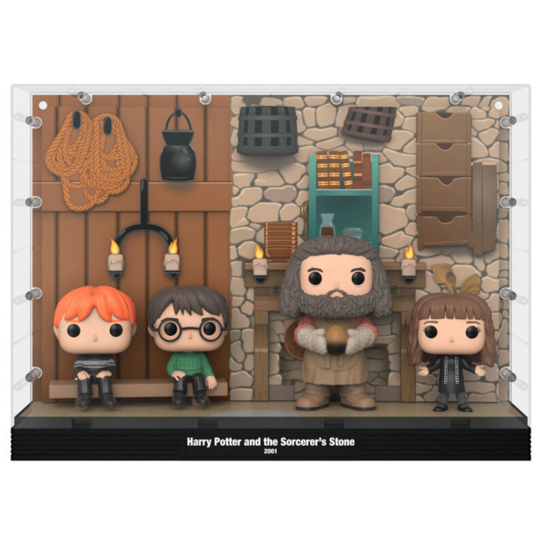 Funko Pop! Moments Deluxe: Harry Potter - Hagrid's Hut - Figura de Vinilo Coleccionable - Idea de Regalo- Mercancia Oficial - Juguetes para Niños y Adultos - Movies Fans