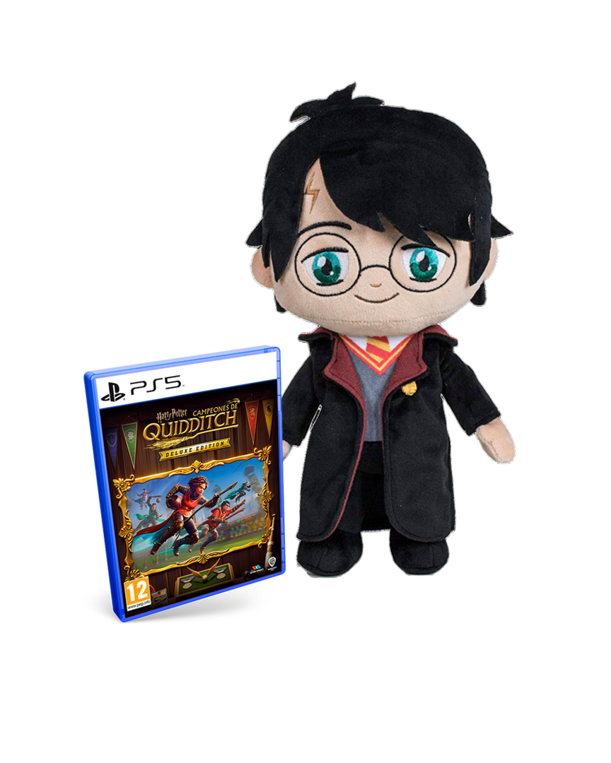 Harry Potter: Campeones de Quidditch Ed. Deluxe + Peluche Harry