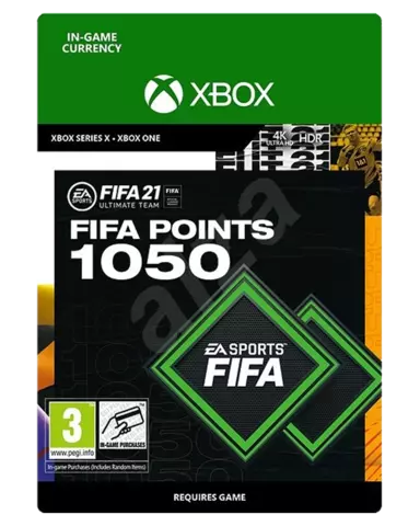 Comprar FIFA 21 Ultimate Team 1050 FIFA Points Xbox Live Xbox One