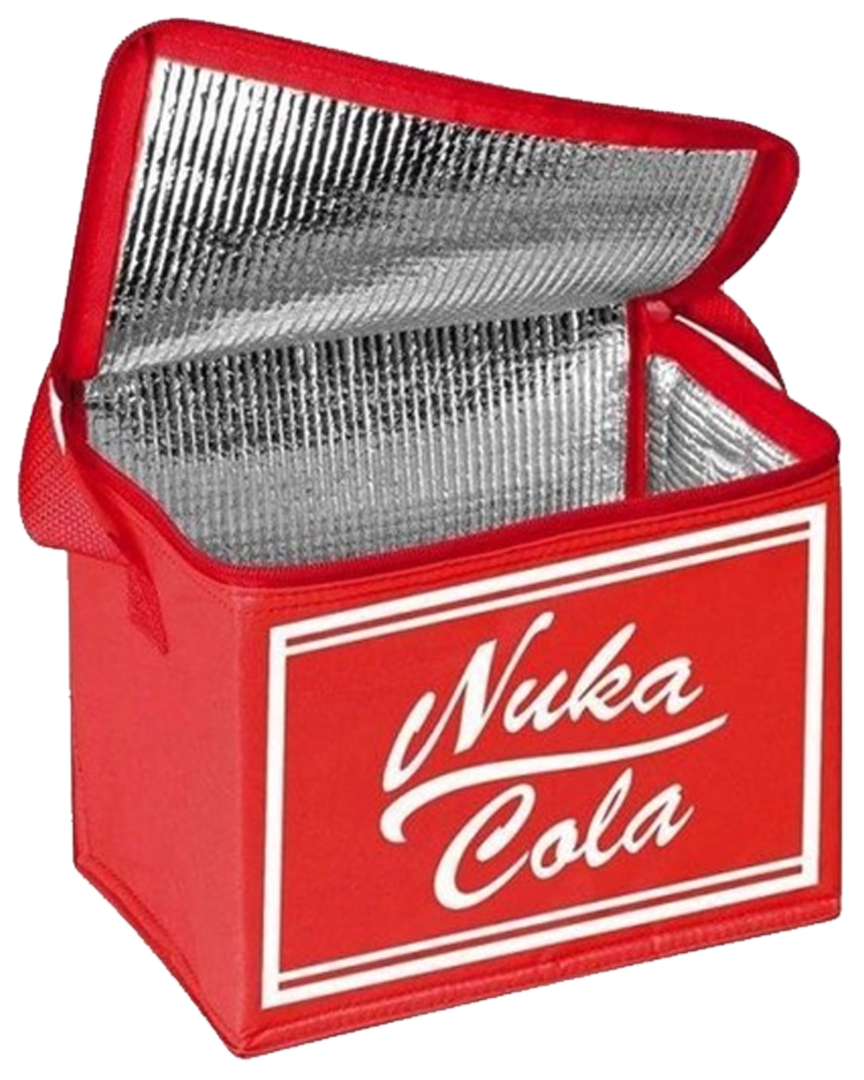 Fiambrera rojo fallout nuka cola