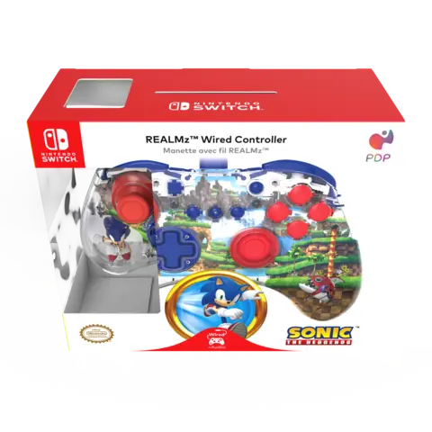Comprar Mando Sonic Realmz con Licencia Oficial Nintendo Switch Switch