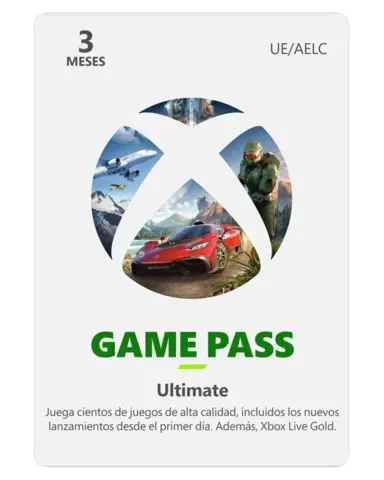 Comprar Xbox Game Pass Ultimate 3 Meses Xbox Live Xbox Series