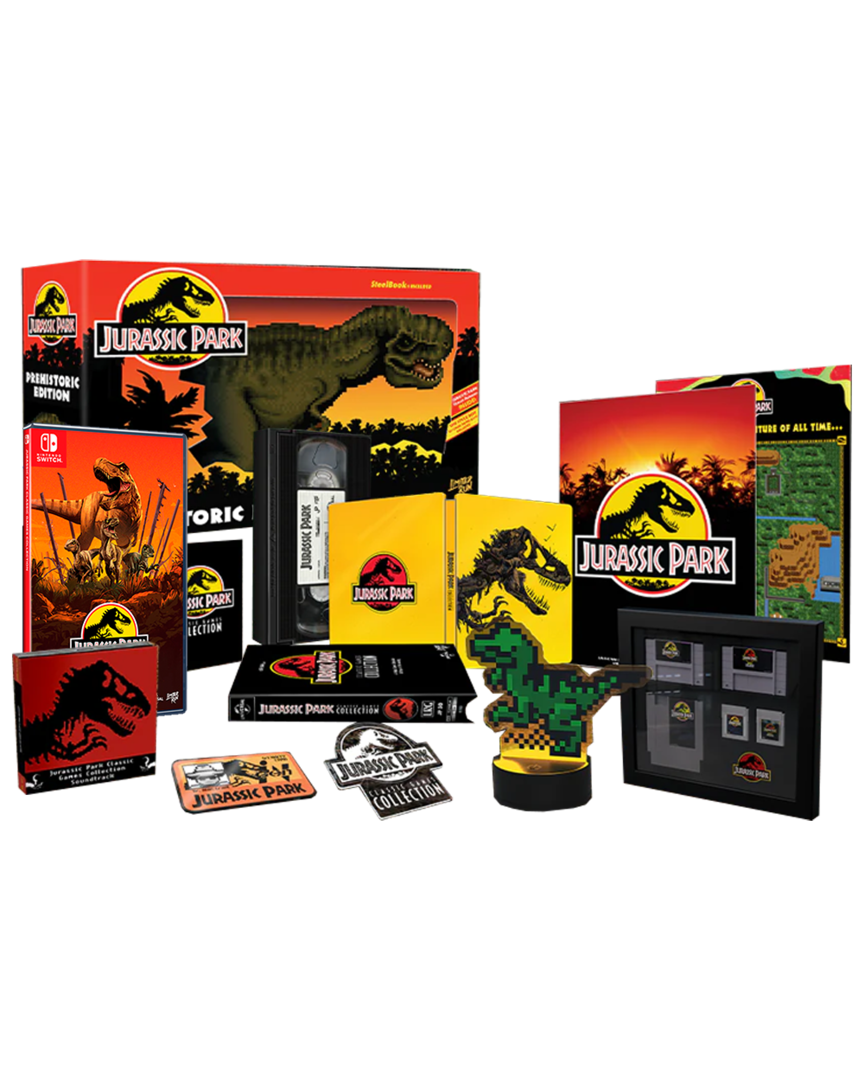 Jurassic park: classic games collection edición prehistoric