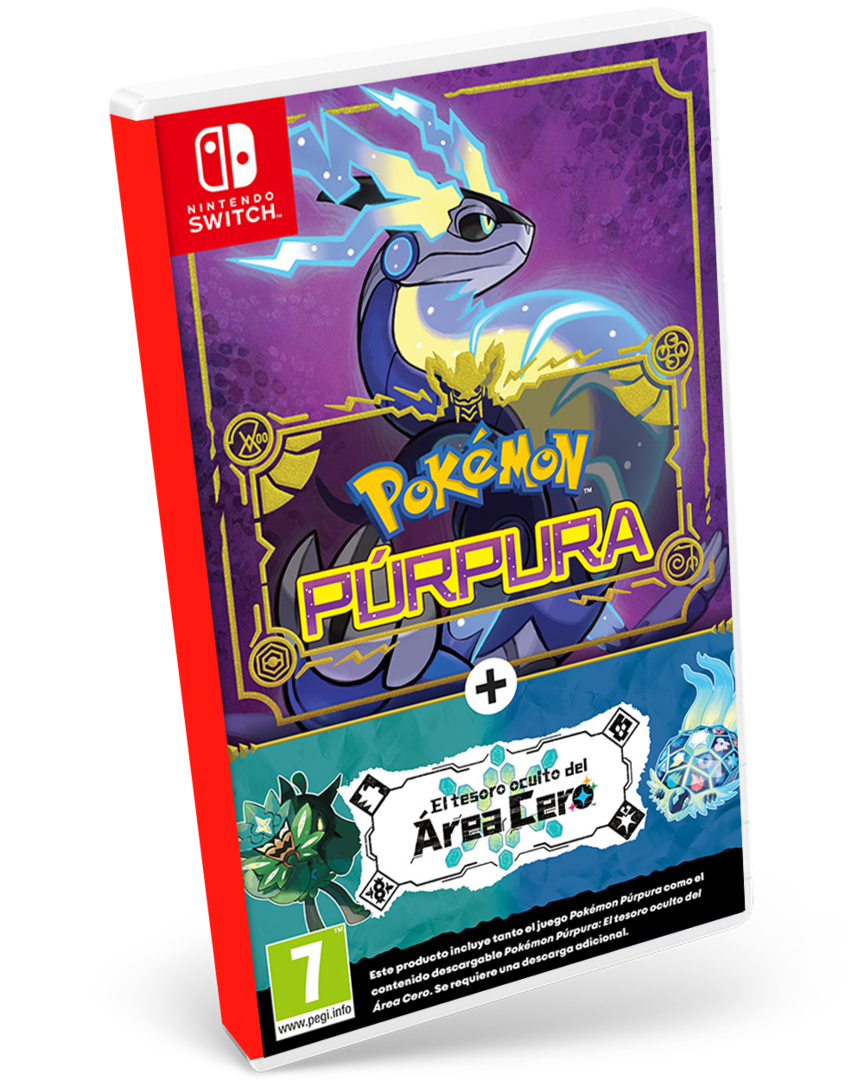Pokemon violet + the hidden treasure of area zero (import)