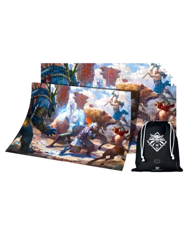 Comprar Puzzle 1000 Piezas The Witcher: Geralt & Triss in Battle 
