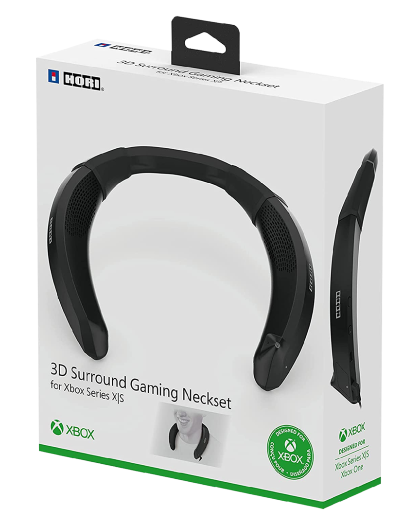 Auriculares hori cuello audio 3d negros (xone & series /pc)