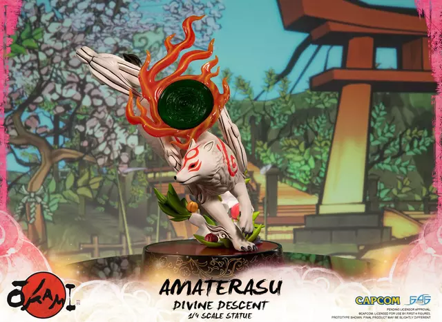 Comprar Figura Amaterasu Divine Descent Okami 44cm Figuras Estándar screen 4