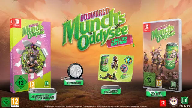 Comprar Oddworld Munch's Oddysee Edición Limitada Switch Limitada