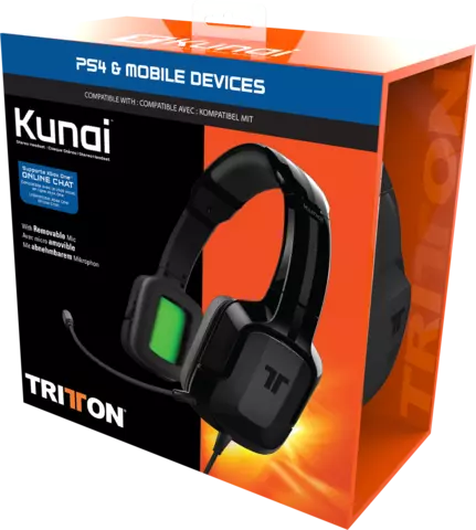 Comprar Tritton Kunai Auriculares Stereo Negro - PS4, Auriculares