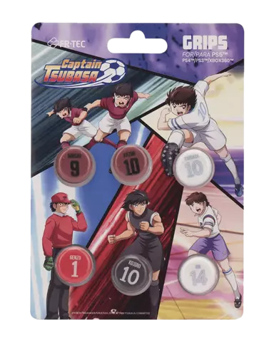 Comprar Set de Grips Escuela Primaria Captain Tsubasa - PS4, Xbox One, PS3, PS5, Protectores de Mando