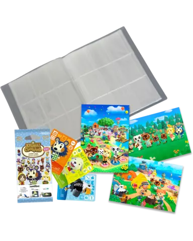Comprar Pack 3 Tarjetas amiibo Animal Crossing Serie 3 + Album para Cartas Coleccionista + Set de Postales Animal Crossing Figuras amiibo