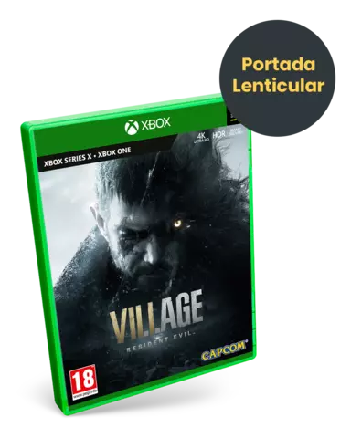 Resident Evil Village Edición Portada Lenticular