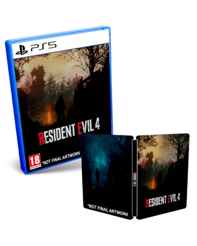 RESIDENT EVIL 4 Remake Steelbook Edition PS5 - Catalogo  Mega-Mania A Loja dos  Jogadores - Jogos, Consolas, Playstation, Xbox, Nintendo