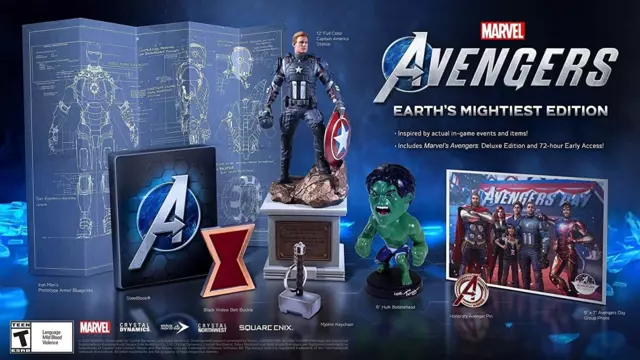 Comprar Marvel's Avengers: Edición Más Poderosa de la Tierra PS4 Coleccionista