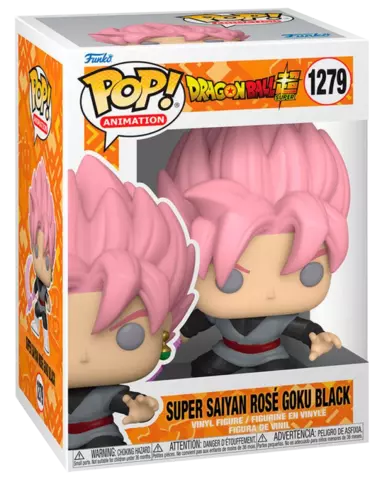 Comprar Figura POP! Black Goku Super Sayan Rosa Dragon Ball Super Super 9 cm Figuras de Videojuegos