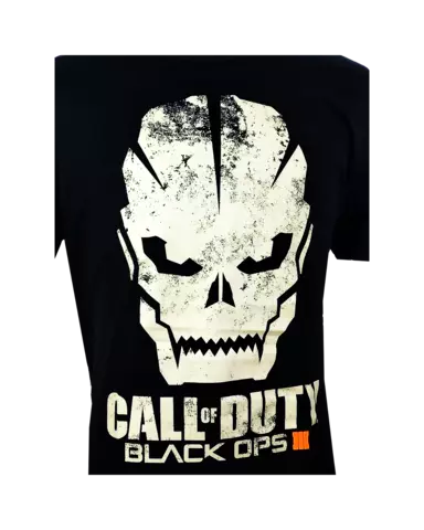 Comprar Camiseta Negra Calavera Call of Duty Black Ops 3 Talla S Talla S