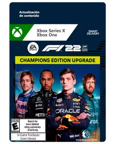 Comprar F1 22 Edición Champions Upgrade Xbox Live Xbox Series