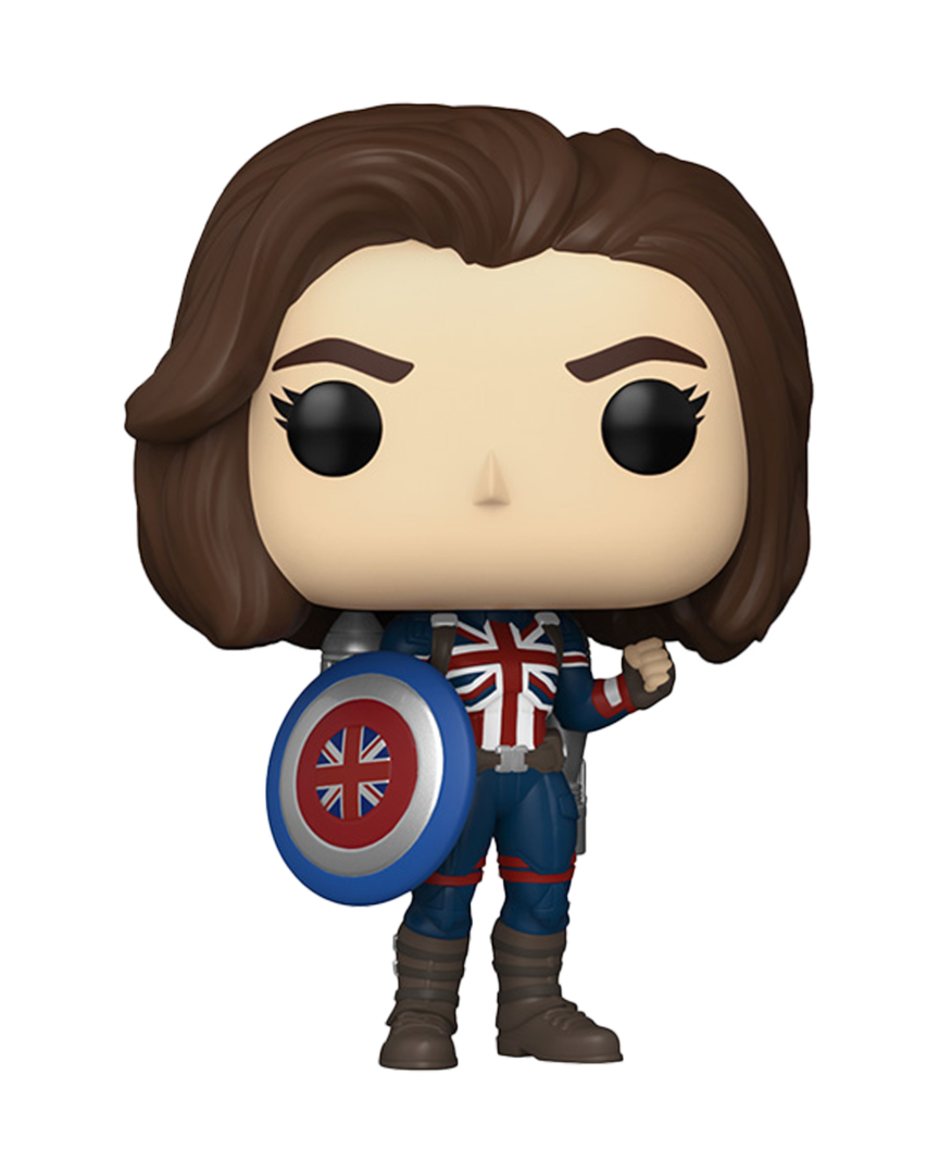 Funko Pop! Marvel: - Captain Carter - Doctor Strange - Figura de Vinilo Coleccionable - Idea de Regalo- Mercancia Oficial - Juguetes para Niños y Adultos - Movies Fans - Muñeco para Coleccionistas