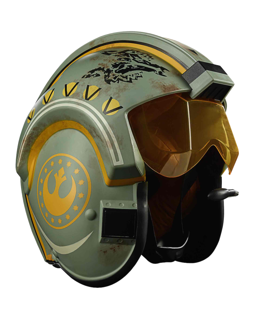 Casco electronico star wars the mandalorian trapper wolf serie black