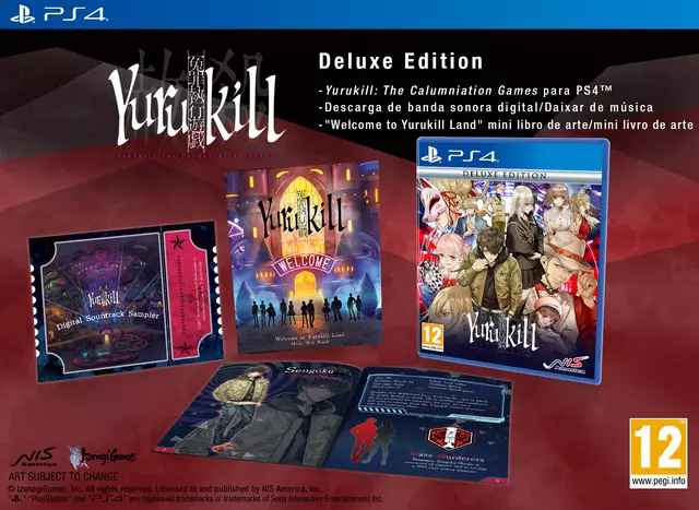 Comprar Yurukill: The Calumniation Games Edición Deluxe PS4 Deluxe