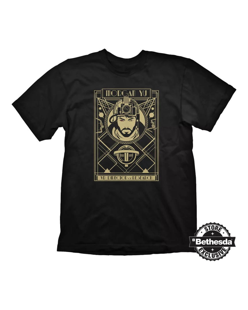 Camiseta morgan prey art deco talla s