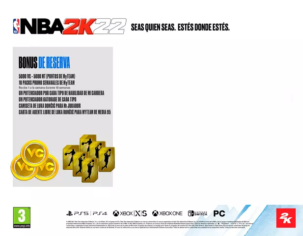 Comprar NBA 2K22 Switch Estándar