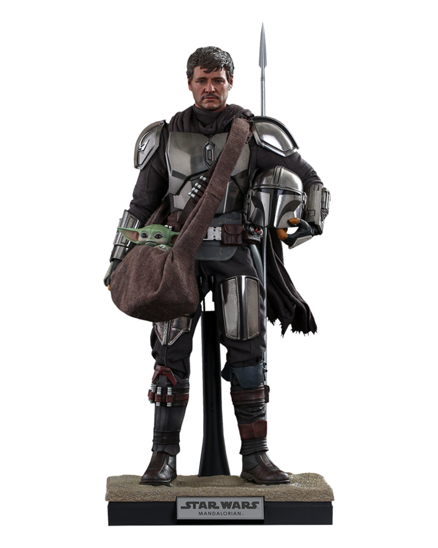 Figura mandalorian & grogu the mandalorian 30 cm