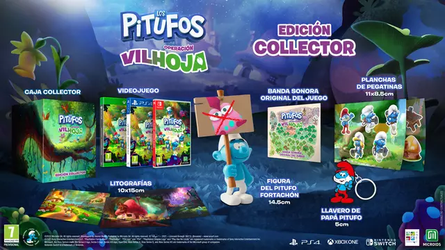 Comprar Los Pitufos Operación Vilhoja Edición Coleccionista Switch Coleccionista