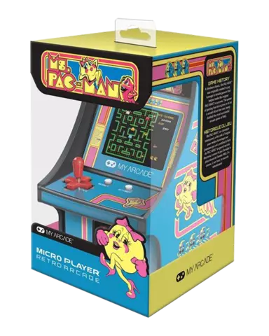 Comprar Consola Micro Player Miss Pac-Man My Arcade 