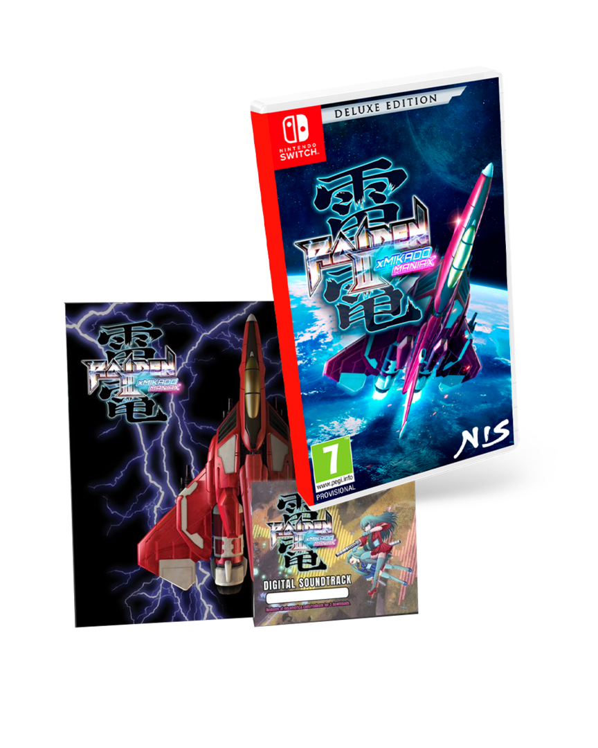 Raiden iii x mikado maniax edición deluxe