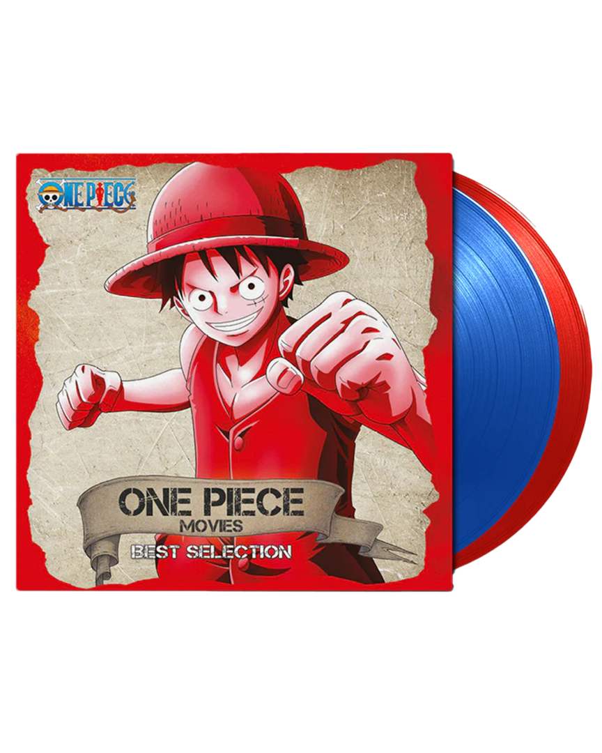 Vinilo movies best collection one piece banda sonora rojo/azul