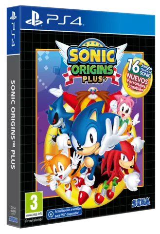 Reservar Sonic Origins Plus - PS4, Estándar