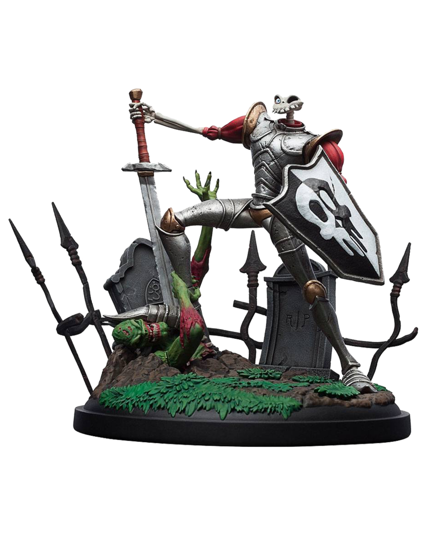 Estatua sir daniel fortesque medievil 24 cm
