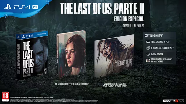 Comprar The Last of Us Parte II Edición Especial PS4 Limitada