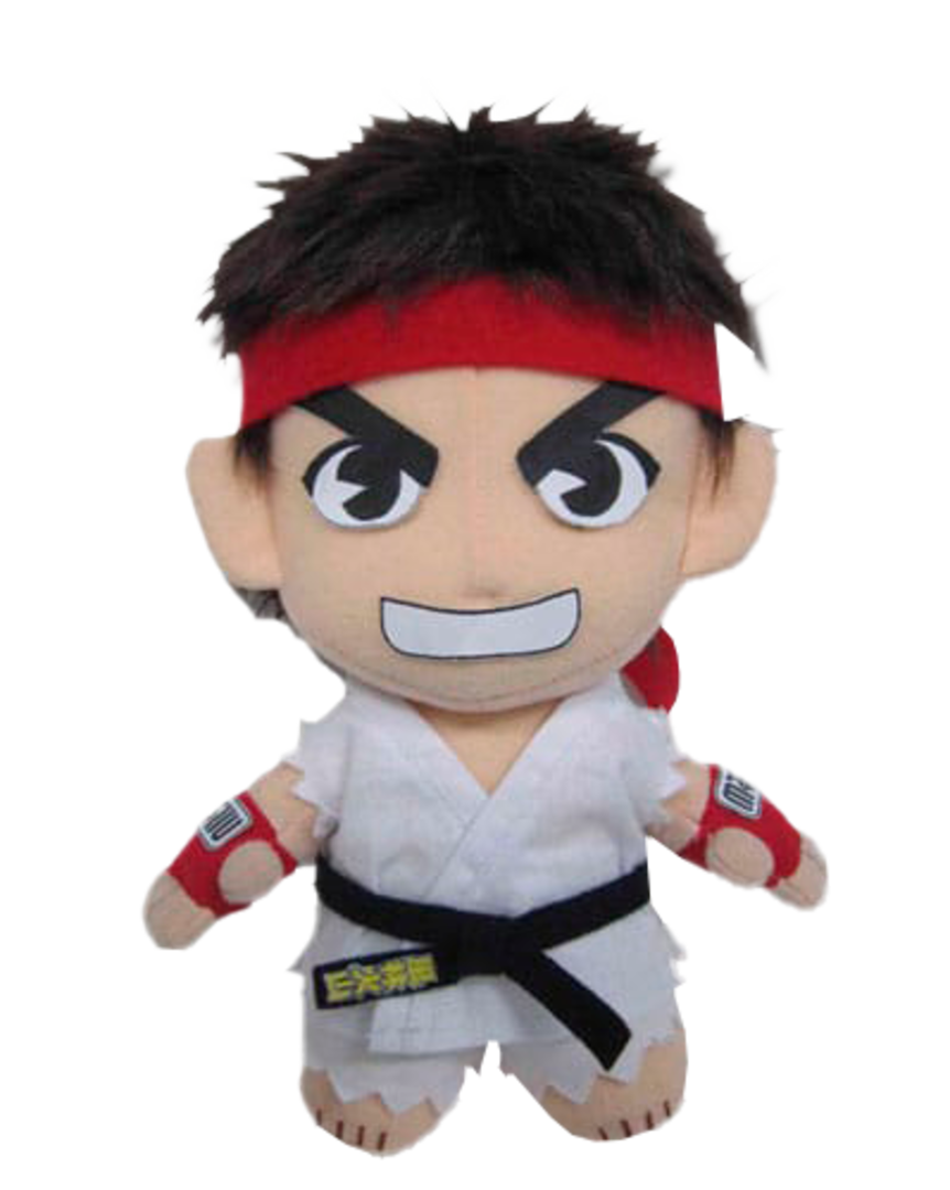 Peluche Street Fighter Ryu 20 cm