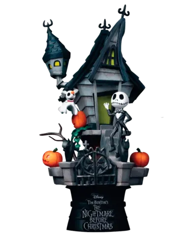 Comprar Diorama Jack's Haunted House Pesadillas antes de Navidad 15 cm Dioramas y escenarios