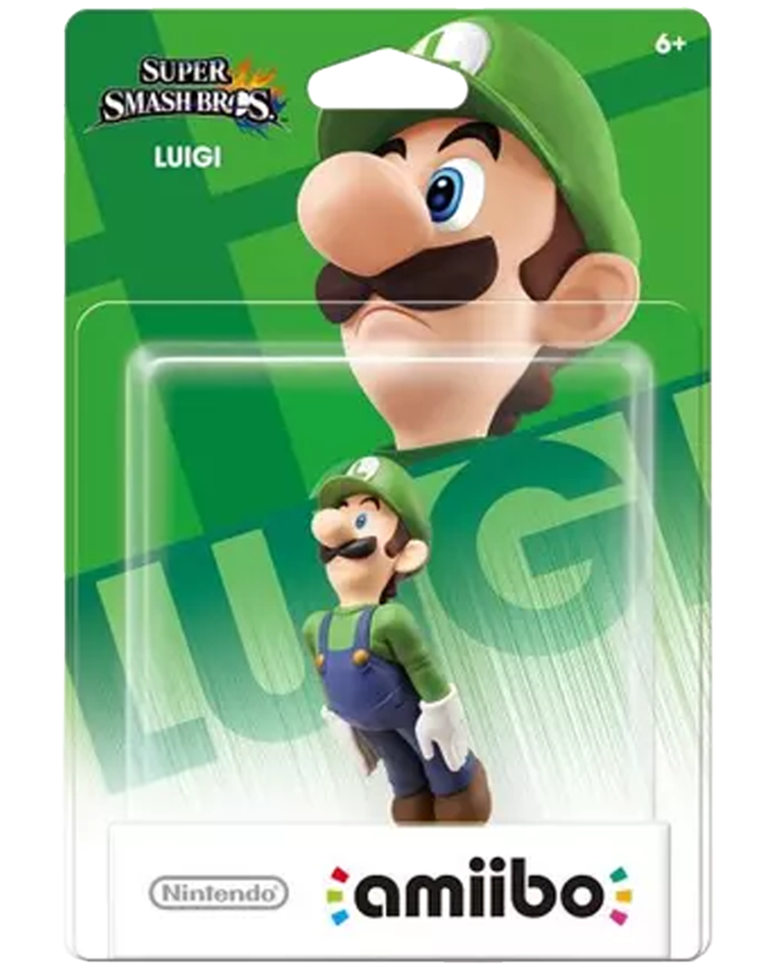 Figura Amiibo Luigi (Serie SSB)
